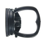 Powerful suction cup for lifting the display - phone screen, black color